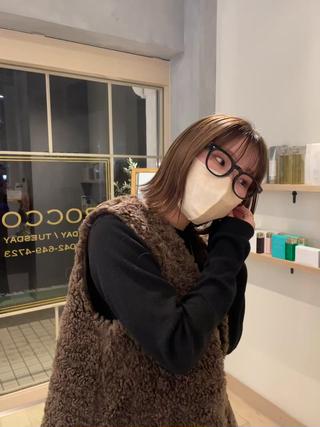 ショート カラー kanami - ROCCO -のヘアスタイル