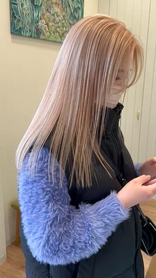 ケアブリーチ×ブロンド