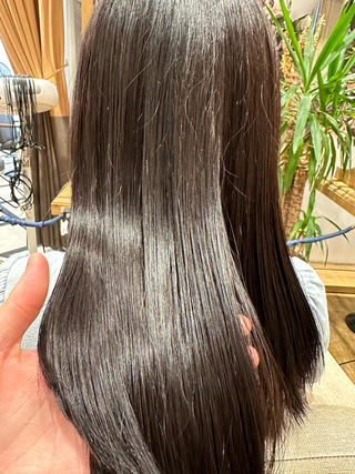 艶感のある髪にさせていただきました!