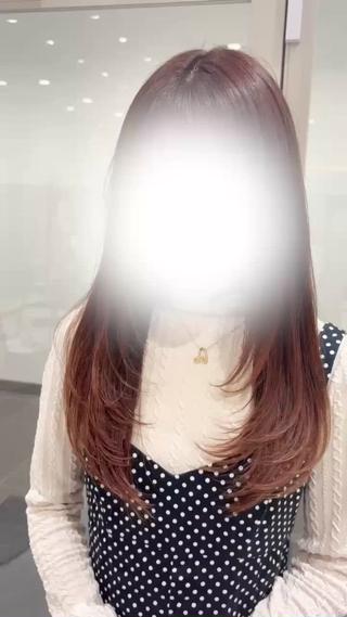 ロング 暖色カラー/ブリーチ /ボブ/本間陽南のヘアスタイル