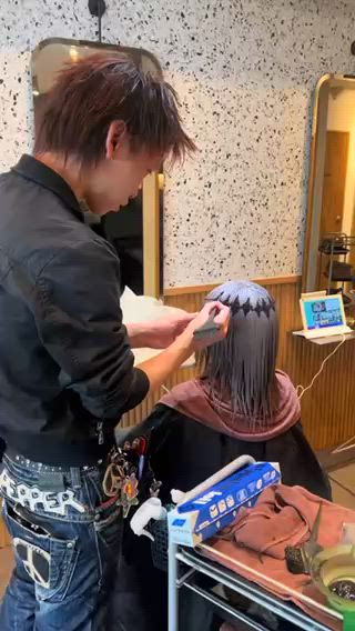 ショート ブリーチ・レイヤ ー特化🔥 ちかまるのヘアスタイル