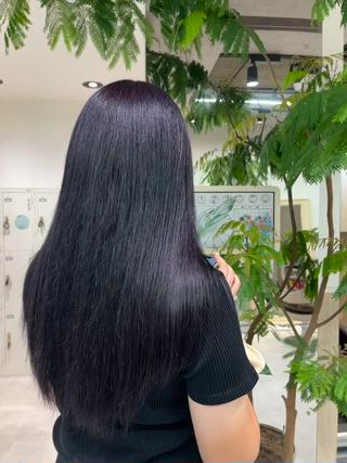 ブリーチベースからの暗色カラー 