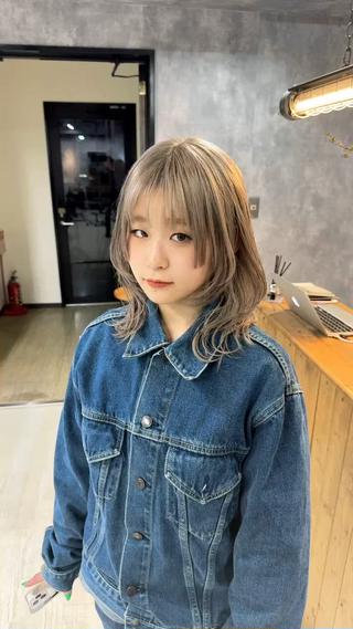 ブリーチ/ケアブリーチ/ショート/ウルフカット/ダブルカラー/カラー/トリートメント/ヘッドスパ/レイヤーカット/前髪カット/ボブ/リタッチ/インナーカラー/縮毛矯正/髪質改善/酸性ストレート/ハイトーン/イヤリングカラー/イルミナカラー/韓国/学割/学割U24 