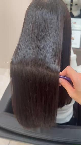 ロング 髪質改善 中川 翔のヘアスタイル