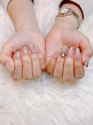 #お客様 #ジェルネイル #ゴールド #ハンド #キラキラ #キラキラネイル #大人ネイル #つくばエクスプレス #大人可愛いネイル #大人かわいいネイル #ネイル #自宅サロン #自宅ネイルサロン #大人ネイルサロン #つくば市 #大人可愛い #茨城 #美甲 #日式美甲 #日本美甲 #ネイル #ネイルデザイン #nail #nailart #nails #naildesing #gelnails #japan #ネイルケア #ジェルネイル #セルフネイル  #個人サロン #美フォルム #光療凝膠 #光療指甲 #光療美甲 #みどりの#みどりの駅 #ガラスフレンチ#パーツ 