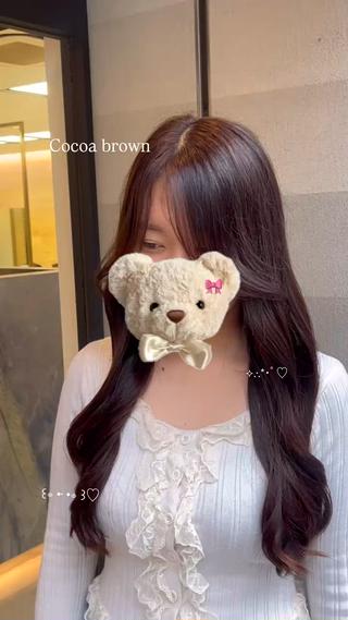 ロング カラー ふわモテ/艶カラー yuki♡♡のヘアスタイル