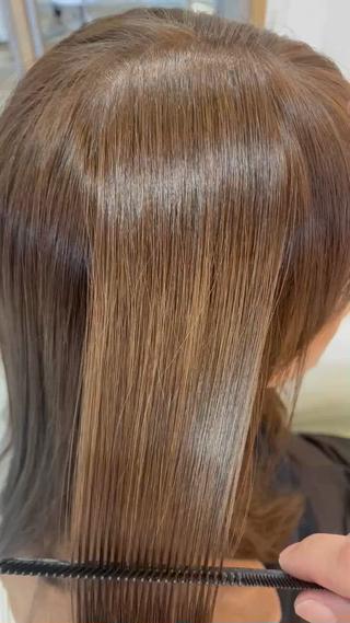 セミロング エムロード所属・西田 芳斗  /髪質改善のヘアスタイル