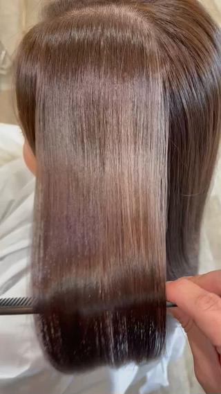 ロング カラー エムロード所属・西田 芳斗  /髪質改善のヘアスタイル