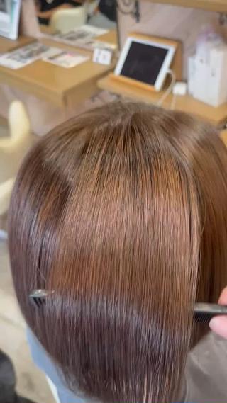 ショート エムロード所属・西田 芳斗  /髪質改善のヘアスタイル