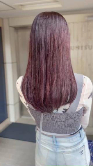 ロング カラー JYUNESU表参道所属・似合わせhair🔸 アサダ　タカコ🔸のヘアスタイル