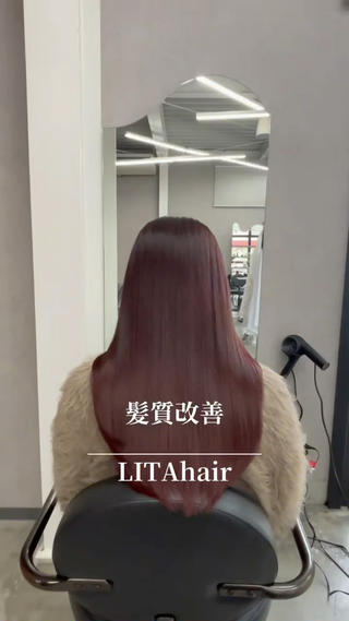 ロング 鄭 弘志のヘアスタイル