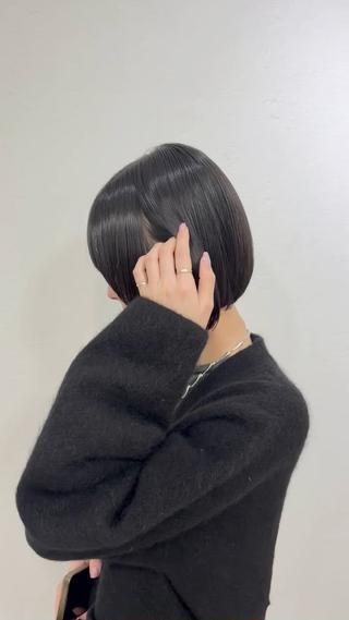 ショート 地毛風縮毛矯正/ボブ /ショート❣️平山のヘアスタイル