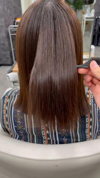 ロング 坂井 内飛のヘアスタイル