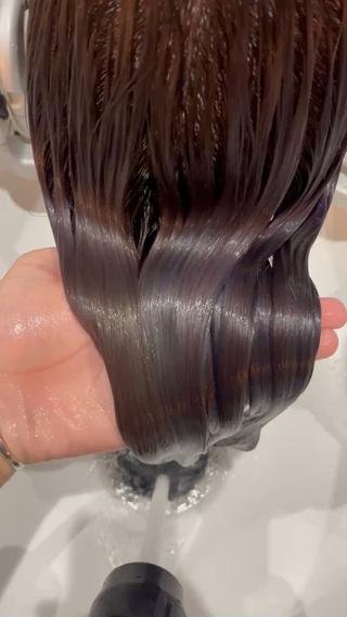 ロング 坂井 内飛のヘアスタイル