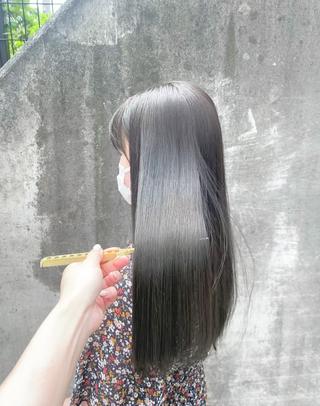 酸熱トリートメント＋オリーブカラー♡ 