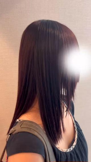 姫カット＋顔周りlayercut 