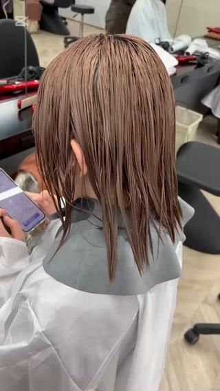 ショート シールエクステ/まつ ぱ/レイヤー/はるかのマツエク・マツパデザイン