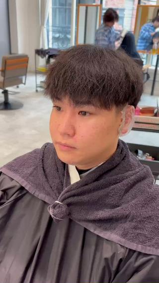 ショート Keshiki大名 安部 真輝のヘアスタイル