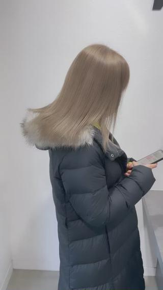 ミルクティーカラー☆ 