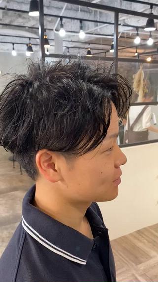 軽めニュアンスパーマ 