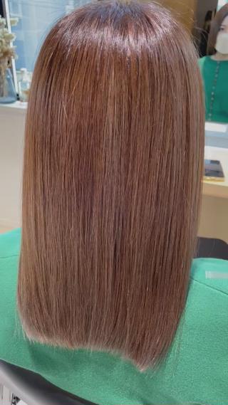 セミロング 【髪質改善】 川津翔太のヘアスタイル