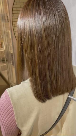 ミディアム 【髪質改善】 川津翔太のヘアスタイル