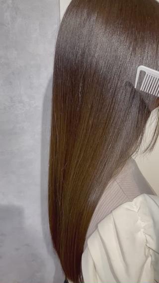 セミロング 【髪質改善】 川津翔太のヘアスタイル