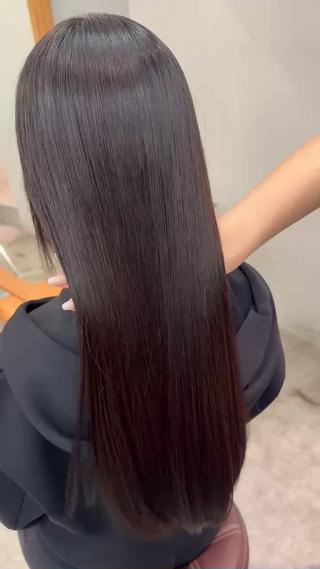 ロング yuzuhq 🌹のヘアスタイル