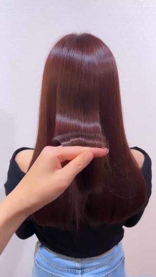 ロング カラー 柔らか垢抜けｶﾗｰと ｶｯﾄ🫧ASUKAのヘアスタイル