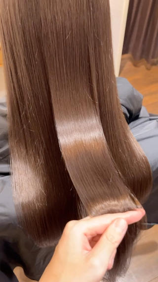ロング 柔らか垢抜けｶﾗｰと ｶｯﾄ🫧ASUKAのヘアスタイル