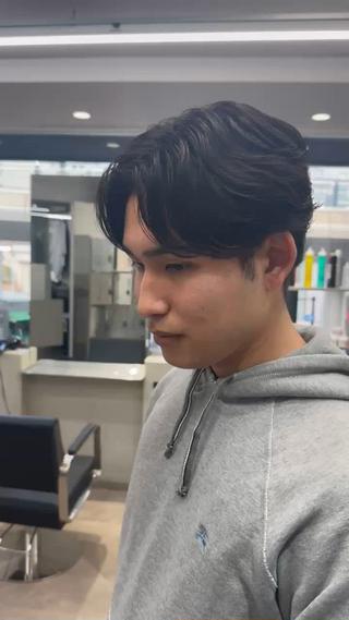 パーマ 【メンズ特化】 【LIBER】翔斗のヘアスタイル