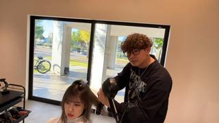 滑川吏音のブロースタイル