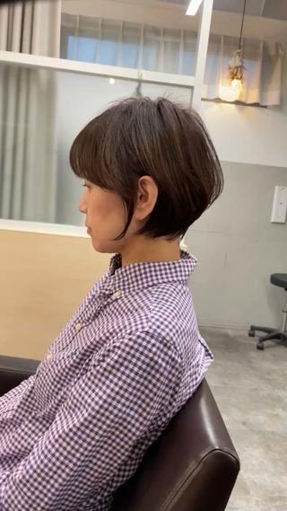 ショートボブスタイル