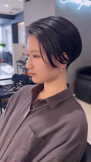 ショート ミモザワークス所属・ショートは任せて ミヤザキのヘアスタイル