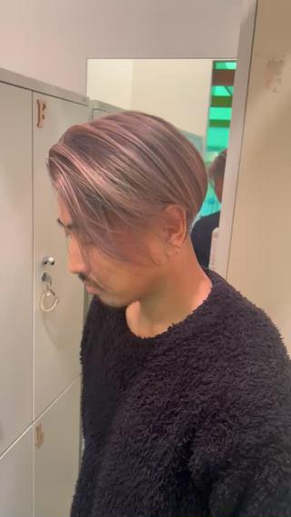 筋感しっかりバレイヤージュ