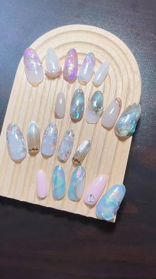 ネイル nail milky 〜深夜にもネイル〜のネイルデザイン