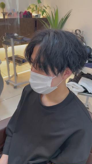 ︎無造作スパイラルヘア︎