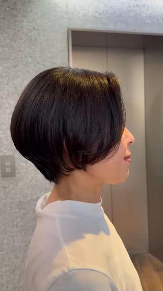 すっきりショートボブ♡
