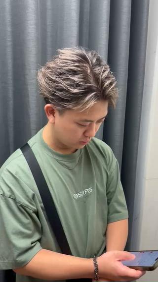 カラー 半個室　メンズパーマ 多田崚馬　メンズ特化のヘアスタイル