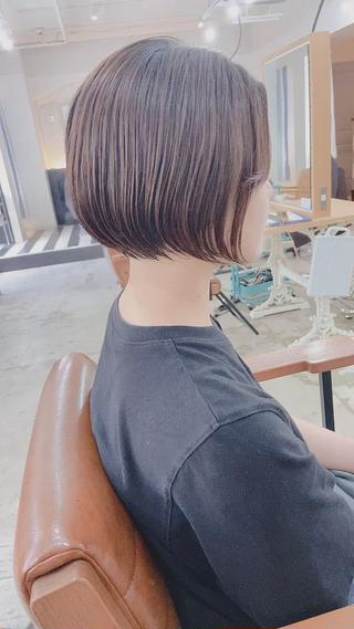 ショートから伸ばしたい方にオススメ！
収まるミニボブ︎ 