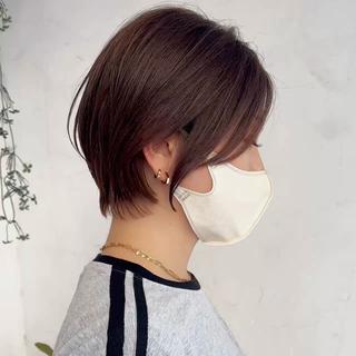 ショート 京都大人女性ショート 徒歩1分/秋山のヘアスタイル