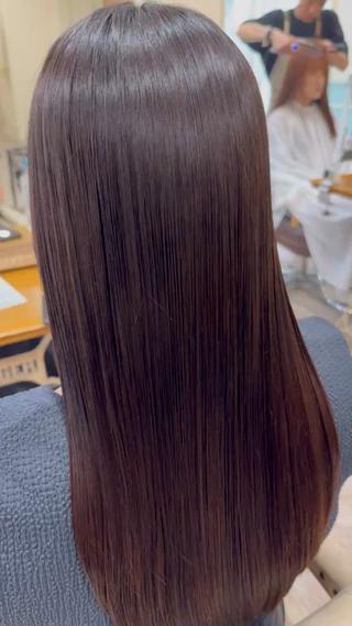 極上髪質改善
美髪ストレート
レイヤーカット 