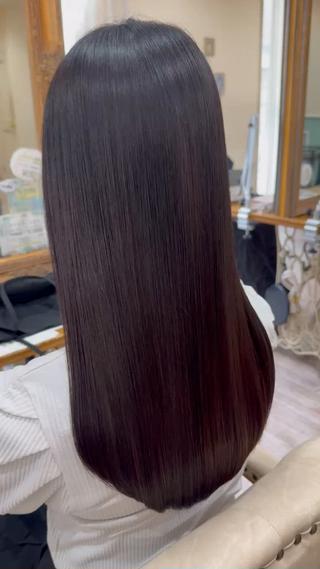 極上髪質改善
美髪ストレート
レイヤーカット 