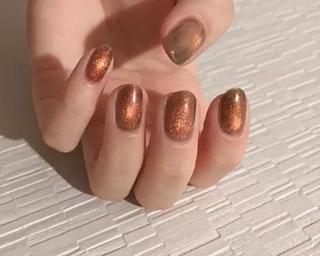 暗めオレンジのマグネットカラー

秋冬におすすめです
 