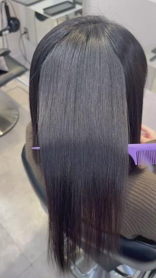 さらさらストレート
矯正しても硬くなりません！ 