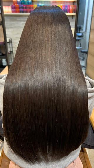 ロング カラー 当日予約OK⭕️ 佐藤太一のヘアスタイル