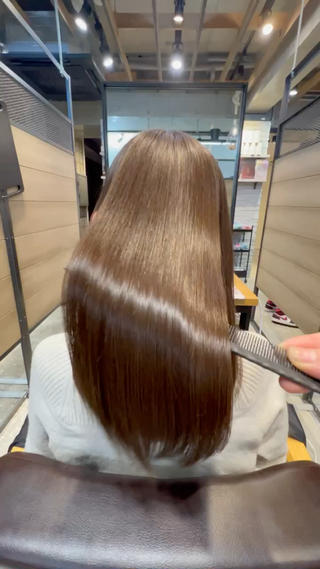 セミロング カラー 当日予約OK⭕️ 佐藤太一のヘアスタイル