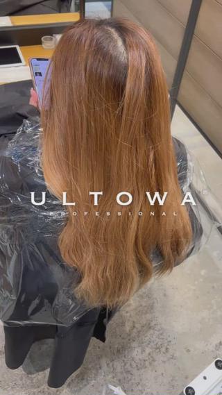 ロング カラー 当日予約OK⭕️ 佐藤太一のヘアスタイル