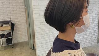 ショート カラー 江里 太介のヘアスタイル