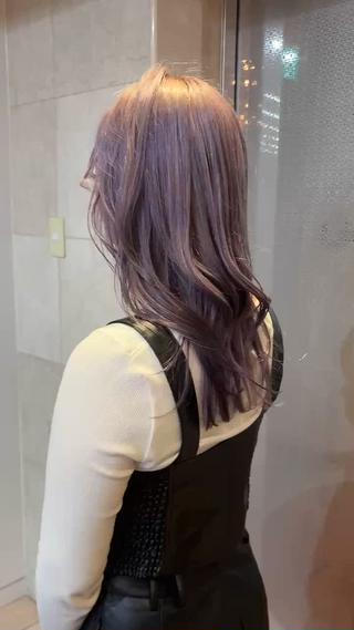 透明感カラーヴァイオレット